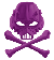 Purple Skull