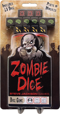 New Zombie Dice package