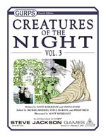 GURPS Creatures of the Night 3 – Cover