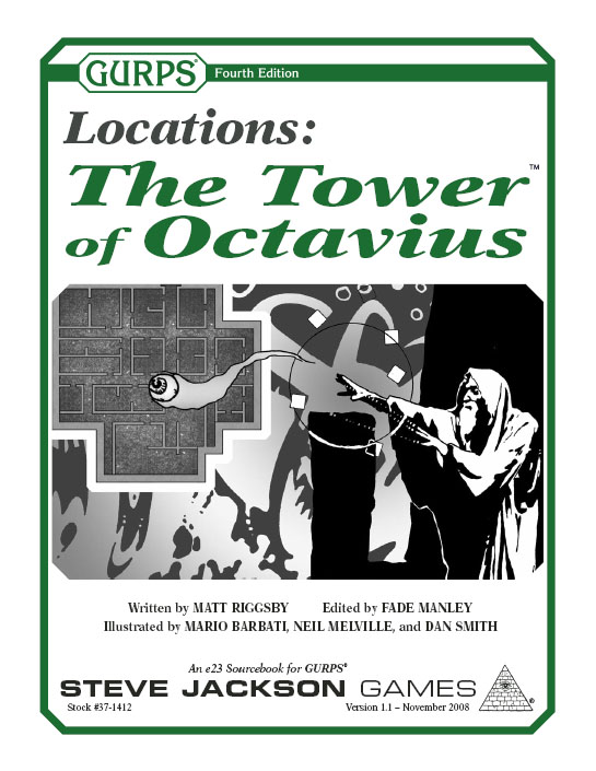 GURPS Locations: The Tower of Octavius