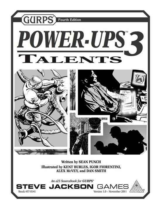 GURPS Power-Ups 3: Talents