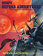 GURPS Supers Adventures – Cover