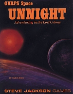GURPS Space: Unnight – Cover