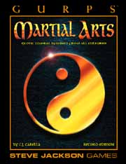 [GURPS Martial Arts 2nd Ed. Front Cover]
