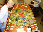 Heroscape, set up on the big table