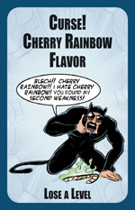 Munchkin Axe Cop: Monster: Curse! Cherry Rainbow Flavor