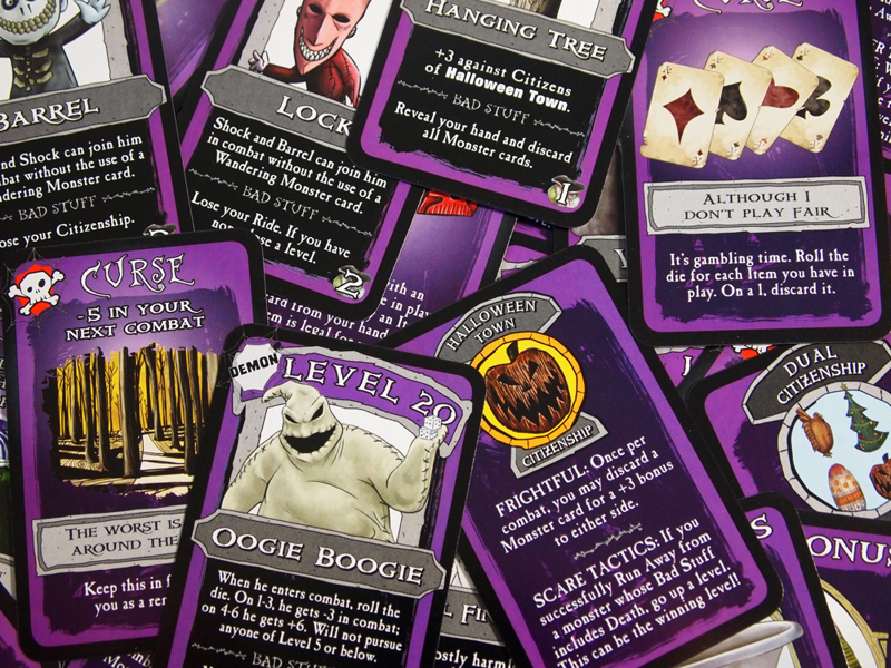 Munchkin The Nightmare Before Christmas cards