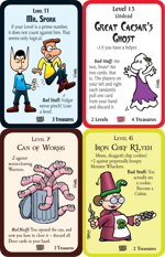 Munchkin Treasure Cards