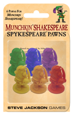 Munchkin Shakespeare Spykespeare Pawns