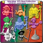 Wiz-War STL Bust Collection