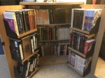 VHS Bookshelf (open)