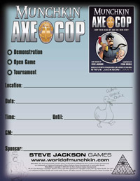 Munchkin Axe Cop