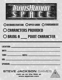 Transhuman Space