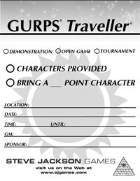 GURPS Traveller