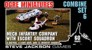 Combine Set 6 - Mechanized Infantry Company with 
Escort Squadron