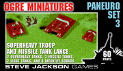 Paneuropean Set 3 - Superheavy Troop and Missile Tank Squadron