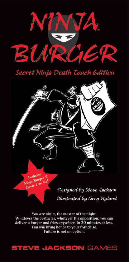 Cover: Ninja Burger (Secret Ninja Death Touch Edition)
