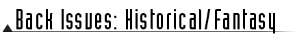 Pyramid: Previous 'Past' Issues Pyramid: Previous 'Past' Issues