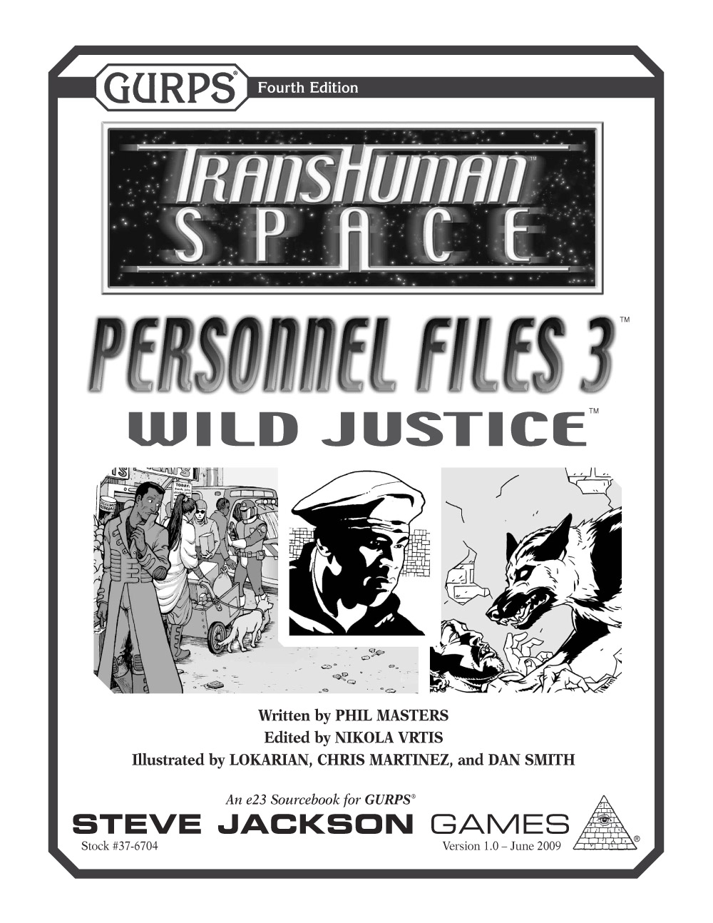 GURPS Transhuman Space: Personnel Files 3 � Wild Justice