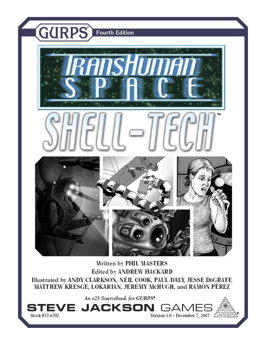 GURPS Transhuman Space: Shell-Tech
