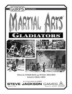 GURPS Martial Arts: Gladiators &ndash; Cover