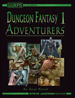 GURPS Dungeon Fantasy 1: Adventurers &ndash; Cover
