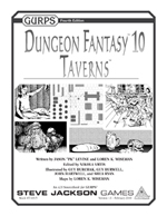 GURPS Dungeon Fantasy 10: Taverns &ndash; Cover