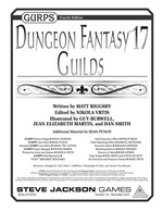 GURPS Dungeon Fantasy 17: Guilds &ndash; Cover