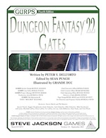 GURPS Dungeon Fantasy 22: Gates &ndash; Cover
