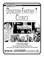 GURPS Dungeon Fantasy 7: Clerics &ndash; Cover
