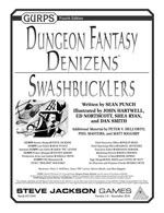 GURPS Dungeon Fantasy Denizens: Swashbucklers &ndash; Cover