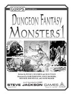 GURPS Dungeon Fantasy Monsters 1 &ndash; Cover