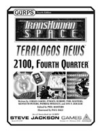 Transhuman Space: Teralogos News &ndash; 2100, Fourth Quarter &ndash; Cover
