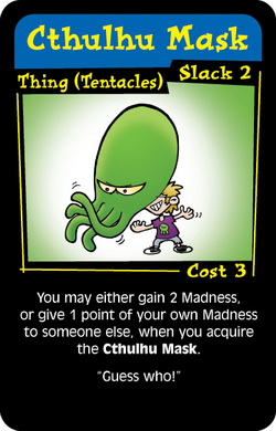 Chez Cthulhu: Cthulhu Mask Promo Card