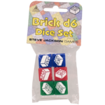 Brick d6 Dice Set