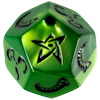 Green Die and Black Ink (131315B)