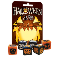 Halloween d6 Dice Set