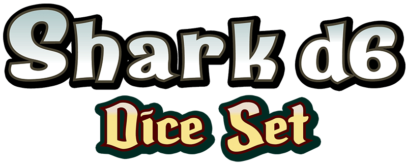 Shark d6 Dice Set