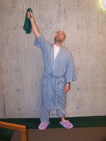 Randy in costume