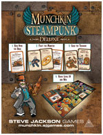 Munchkin Steampunk Poster