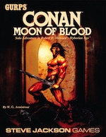 GURPS Conan: Moon of Blood – Cover