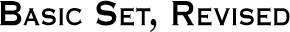 GURPS Basic Set, Revised