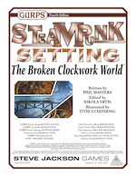GURPS Steampunk Setting: The Broken Clockwork World – Cover