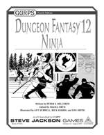 GURPS Dungeon Fantasy 12: Ninja – Cover