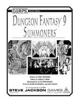 GURPS Dungeon Fantasy 9: Summoners – Cover