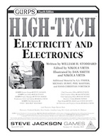GURPS High-Tech: Electricity and Electronics – Cover