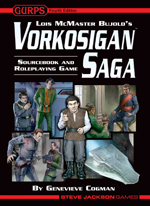 The Vorkosigan Saga Sourcebook and Roleplaying Game – Cover