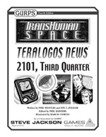 Transhuman Space: Teralogos News &ndash; 2101, Third Quarter &ndash; Cover