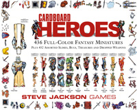 Image from Cardboard Heroes: Fantasy Miniatures