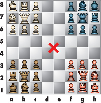 Four-Player Chess Variant